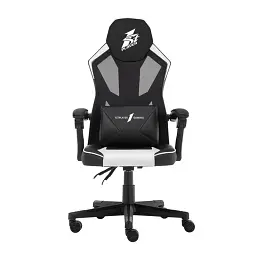 Крісло для геймерів 1stPlayer P01 Black White