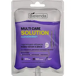 Відновлювальна та живильна тканинна маска-сироватка Bielenda Multi Care Solution Multi Ceramidy