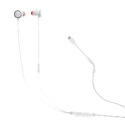Навушники JBL Quantum 50С провідні білі Mini-jack + USB-C + мікрофон (JBLQTUM50CWHT) - мініатюра 4