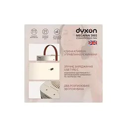 Вентилятор DYXON MEGAFAN 2002 White - мініатюра 2