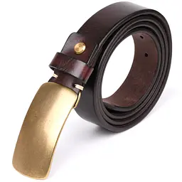 Ремінь шкіряний Vintage чоловічий 120×3,4 см acs0022776 - мініатюра 5