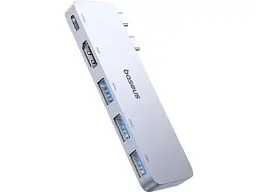 Док-станція для ноутбука BASEUS UltraJoy Series 5-Port HUB Space Grey (B00052801811-04)