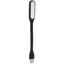 USB Led лампа flexible чорна