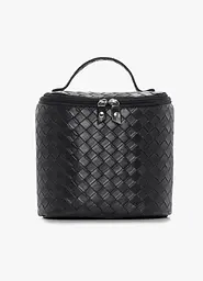 Жіноча косметичка Sambag Candy Box структурна чорна 20 х 19 х 14 см (30411067)