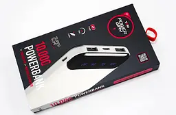 Портативний зовнішній акумулятор Power Bank Powerway TX10 10000mAh (Чорний) - мініатюра 2