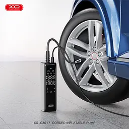 Компресор - насос від прикурювача - дротовий XO CZ017 22 Cylinder компактний - мініатюра 4