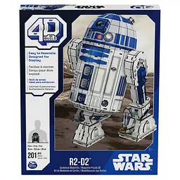 Пазл для створення 3D-моделі Spin Master Зоряні війни: дроїд R2-D2, 201 деталь (SM45757/6069817) - мініатюра 2