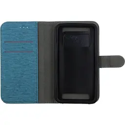 Чохол-книжка Toto Book Silicone Slide Universal Cover 6.5" (№4) Blue - мініатюра 2