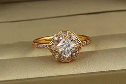 Кільце Xuping Jewelry Герда р 20 золотисте