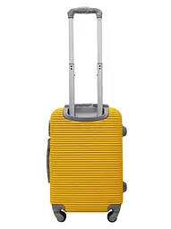 Валіза маленька S ABS-пластик Milano bag 004 56,5×39×24см 40л Жовтий - мініатюра 3