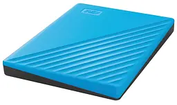 Зовнішній жорсткий диск WD My Passport 2 TB Blue [WDBYVG0020BBL-WESN] [68593] - мініатюра 2