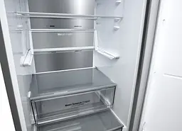 Холодильник з нижньою морозильною камерою LG GA-B509MMQM Платиново-сріблястий (GA-B509MMQM) - мініатюра 13