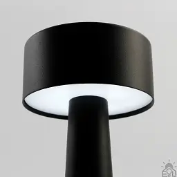 Настільна лампа сенсорна світлодіодна ESLLSE DOWN LIGHT з акумулятором 1200 mA Чорна - мініатюра 7