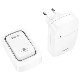 Дверний дзвінок HI26 EcoBell self-powered wireless doorbell White Hoco teh0029312 - мініатюра 2