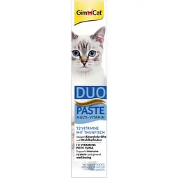 Паста для котів GimCat Duo Paste Multi-Vitamin з тунцем 50 г (G-421858) - мініатюра 2