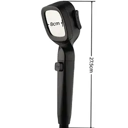 Насадка для душу Quadro Shower Head з 4 режимами та фільтром · Водозберігаюча душова лійка високого тиску - мініатюра 4