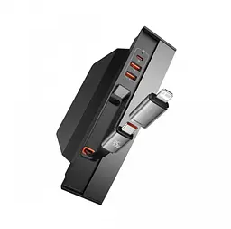 Док-станція Baseus T-Space Series HUB for Tesla Cars (With 45W type-C cable) B00051300111-00 Black