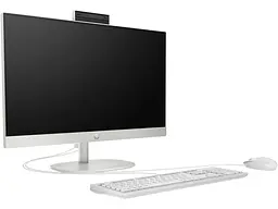 Комп'ютер персональний моноблок HP 245-G10 23.8" FHD IPS AG AMD R3-7320U 8GB F512GB UMA WiFi кл+м Win11P білий - мініатюра 6