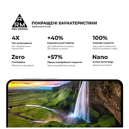 Скло захисне Armorstandart Pro Samsung A56 5G Black (ARM82612) - мініатюра 5