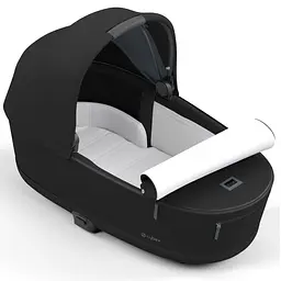 Люлька Cybex Priam Lux Carry Cot Deep Black, чорний (522000983) - мініатюра 3
