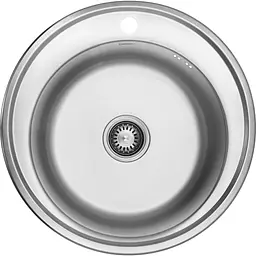 Кухонна мийка Kroner KRP Dekor - 510 (0,8 мм) (CV022768)