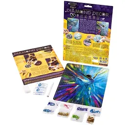 Набір креативної творчості Danko Toys Diamond Decor Балерина DD-01-02 - мініатюра 2
