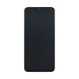 Дисплей для смартфона (телефону) Samsung Galaxy A20, M10S (2019), SM-A205, M107, black, (у зборі з тачскріном) (з рамкою) (Service Original) - мініатюра 2
