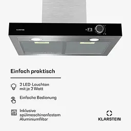 Витяжка Klarstein AirNova (10046497) - мініатюра 6