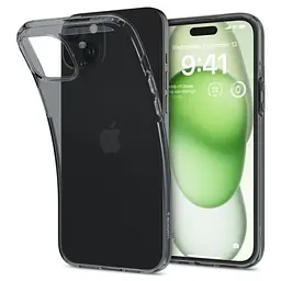 Прозорий чохол Spigen Crystal Flex Space Crystal для iPhone 15 Plus (ACS06457) - мініатюра 3