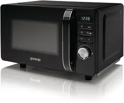 Мікрохвильова піч Gorenje MO20S4BC 20л 700Вт чорна - мініатюра 2