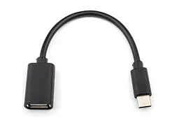Перехідник ATCOM OTG USB 2.0 AF to Type-C 0.1m (14716)
