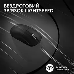 Миша бездротова Logitech G Pro X Superlight 2 Lightspeed Wireless (910-006630) чорна - мініатюра 7