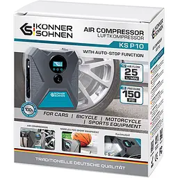 Автомобільний компресор Konner&Sohnen KS P10 [121292] - мініатюра 6
