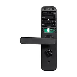 Замок біометричний автономний Trinix TRL-7703WF Black L/R з Bluetooth, зчитувачем відбитків пальців і карт Mifare (65-00082) - мініатюра 8