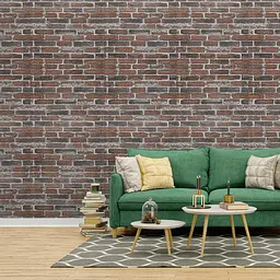 Самоклеюча 3D панель Sticker Wall 19600x700x3мм Червона Катеринославська Цегла SW-00001333 - мініатюра 6