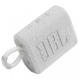 Портативна акустика JBL GO3 бездротова біла (JBLGO3WHITE) - мініатюра 2