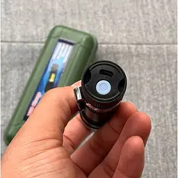 Ліхтар акумуляторний X-Balog BL-520-T6 ручний з бічним світлом та зумом T6 +COB Zoom - мініатюра 3
