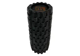 Масажний ролик EasyFit Solid Roller v.1.1s 33 см чорний - мініатюра 4