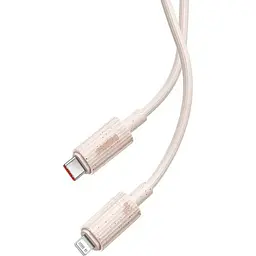 Кабель Baseus Habitat Series Fast Charging Cable Type-C to Lightning 20W 2m P10360201421-01 Pink - мініатюра 2