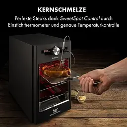 Високотемпературний гриль Klarstein Steakreactor Core (10035085) - мініатюра 4
