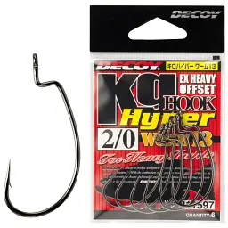 Крючок Decoy Worm13 Kg Hyper 4/0 (4 шт/уп)