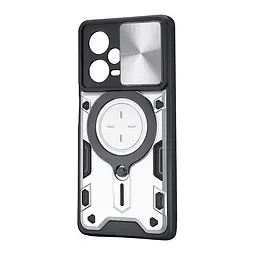 Чохол Full Protection JS Magnetic Xiaomi Redmi Note 12 Pro Plus Silvery