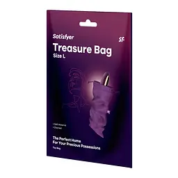 Мішечок для зберігання іграшок Satisfyer Treasure Bag L Violet Satisfyer IG059976; SX0550 98413 - мініатюра 3