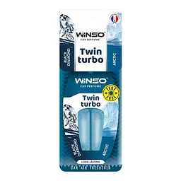 Ароматизатор з подвійною капсулою Winso Twin Turbo - Black Diamond & Arctic(539100)