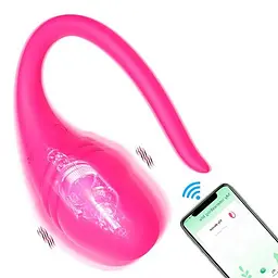 Смарт віброяйце Love Spouse для стимуляції точки G 9 режимів USB Рожеве - мініатюра 3
