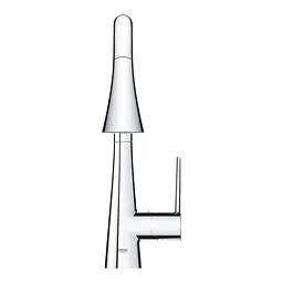 Змішувач для кухні Grohe Zedra 32294002, Хром - мініатюра 2