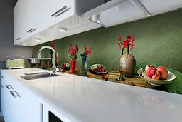 Кухонний фартух Натюрморт Ягоди та Троянди вінілова наклейка ПВХ 65х250 см Happy Pocket Z180674 - мініатюра 5