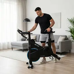 Спінбайк Gymtek XS2000 електромагнітний синій - мініатюра 6