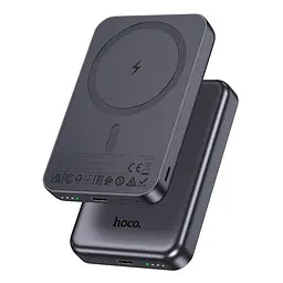 Універсальна мобільна батарея HOCO magnetic power bank 5000mAh J160 |1Type-C/1Lightning/5W/2A|