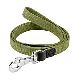 Повідець для собак бавовняна тасьма CoLLaR Брезент (ширина 25 мм довжина 150 см)